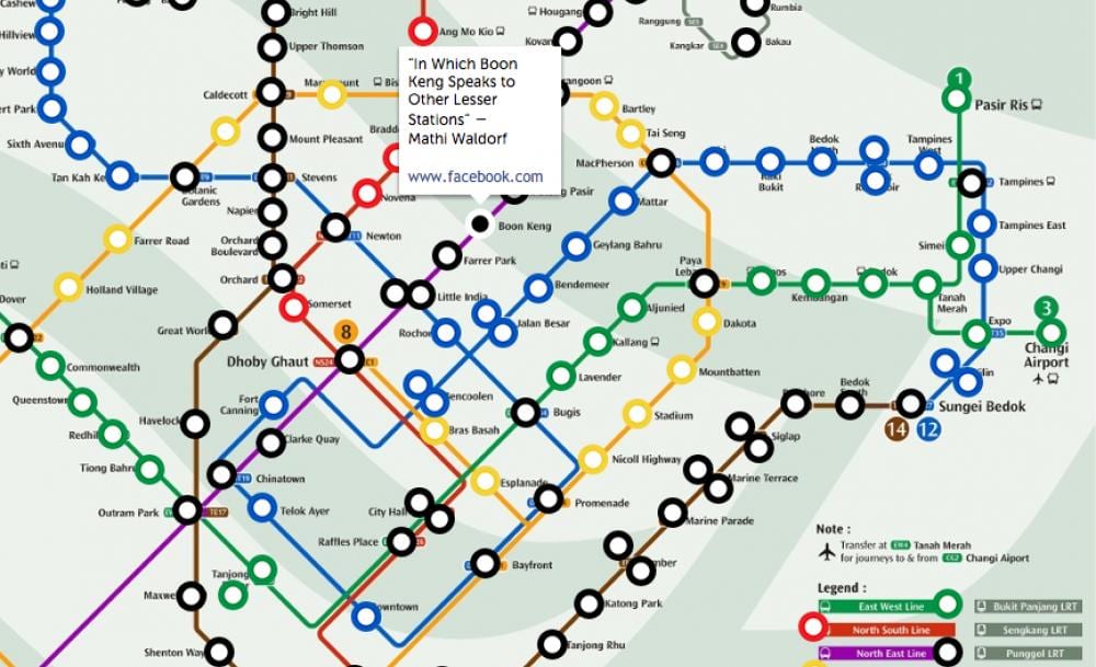 mrt harta Singapore