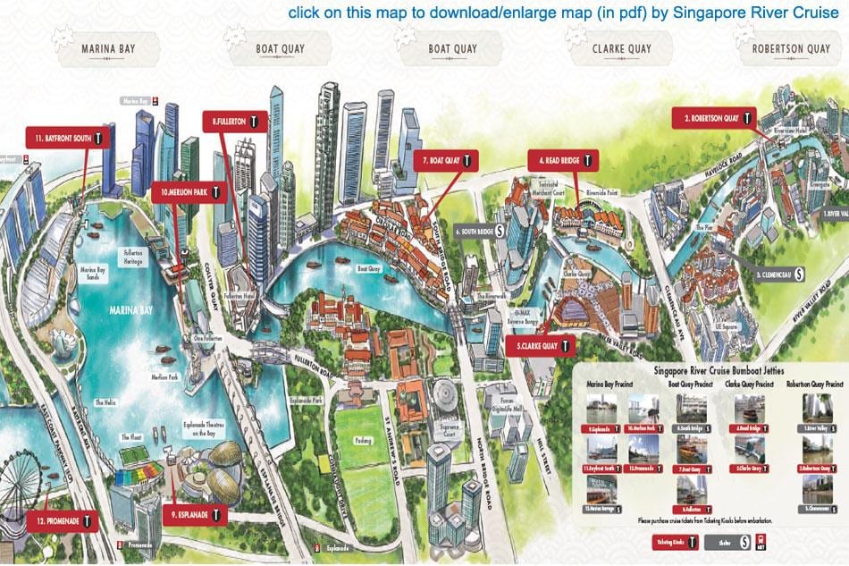 harta Singapore River Cruise