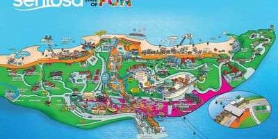 Harta insula sentosa