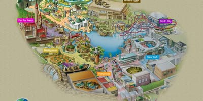 Resorts world sentosa hartă