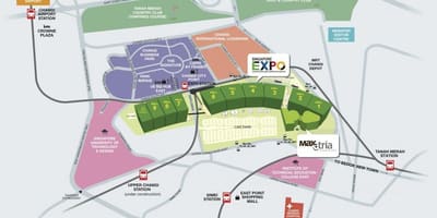Harta Singapore expo