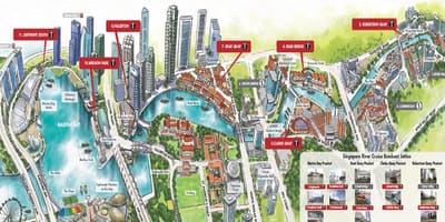 Harta Singapore River Cruise