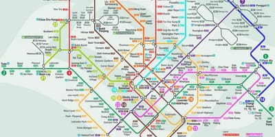 Smrt Singapore arată hartă